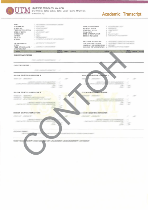 TRANSCRIPT APPLICATION | Academic Management Division (AMD)